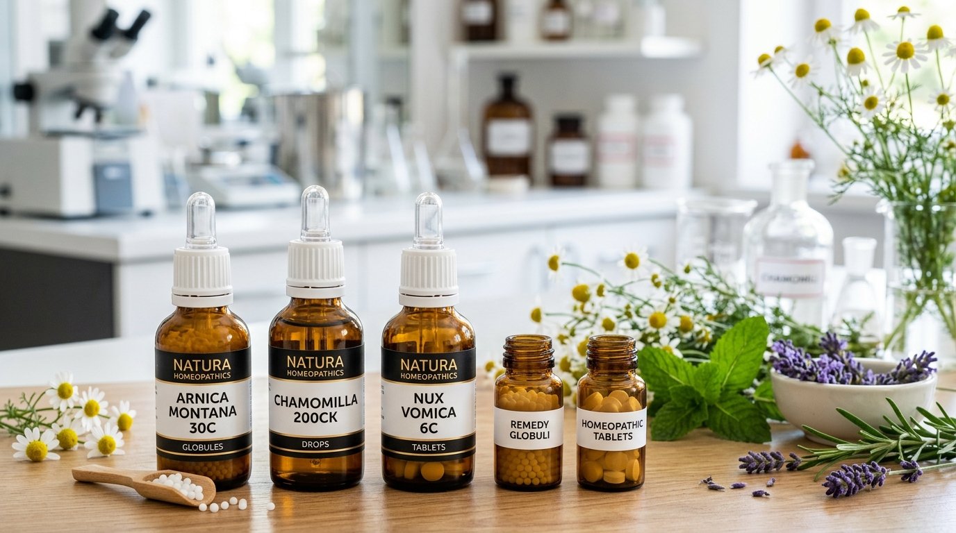 Authentic German Homeopathic Dilutions and Remedies